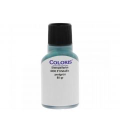 Sneldrogend Stempelinkt | Metallic Groen | Coloris 4000 P | 50 ml