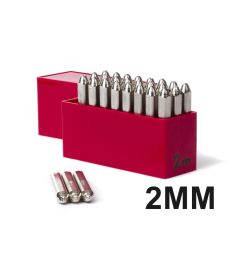 Slagletters, Hoogte 2 mm
