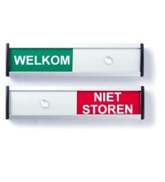 Schuifbord | WELKOM - NIET STOREN | 125x30 mm